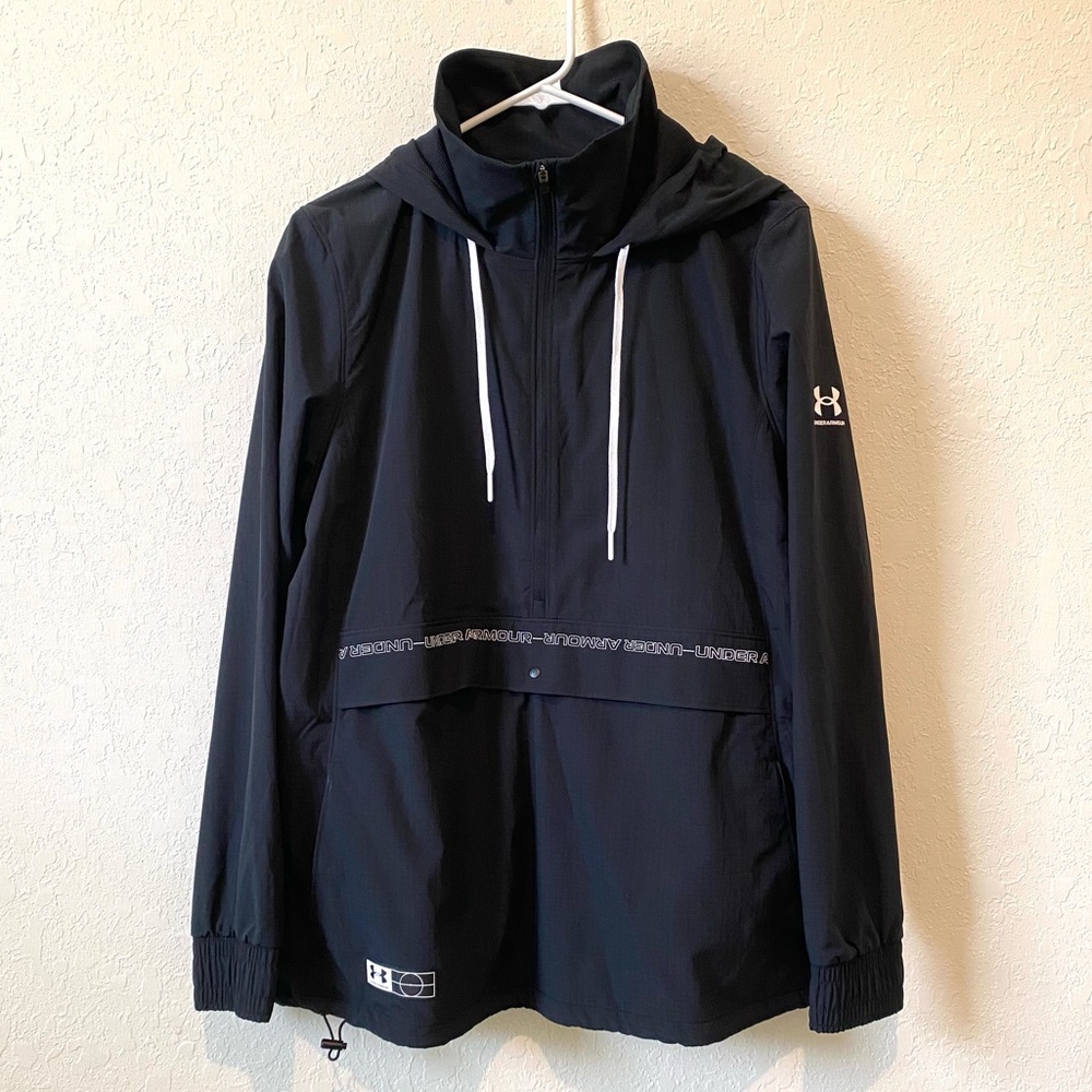 Under Armour 3/4 Zip Up Pullover with hood